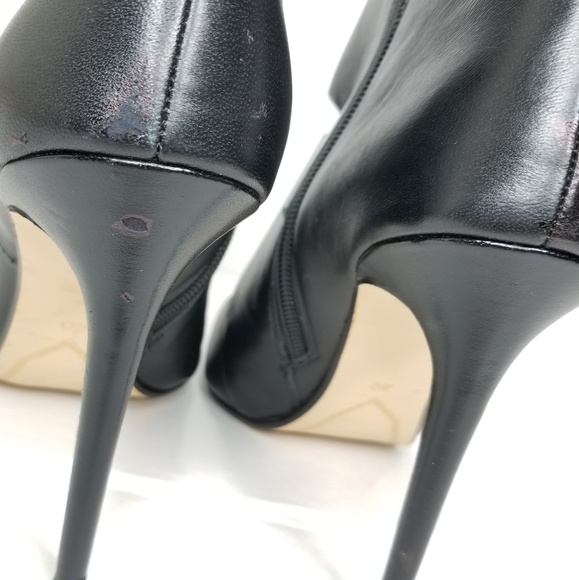 DUNE London Adrianne Leather Stiletto Boots - Picture 5 of 7